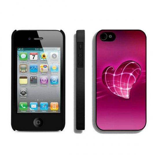 Valentine Love Shine iPhone 4 4S Cases BSU - Click Image to Close